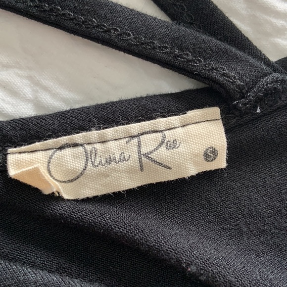 Black T-shirt swing dress - Picture 4 of 5